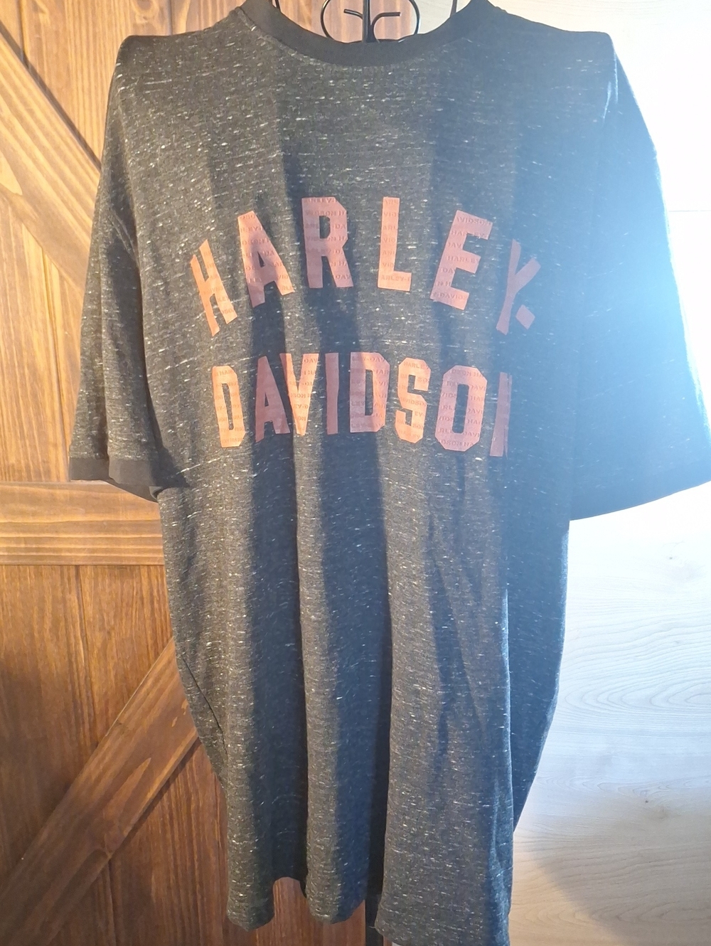 Harley-Davidson Black Tee with Red Logo